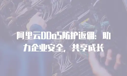 阿里云DDoS防护返佣：助力企业安全，共享成长