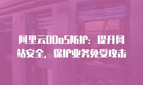 阿里云DDoS防护：提升网站安全，保护业务免受攻击