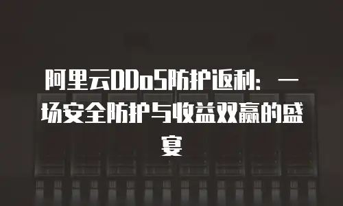 阿里云DDoS防护返利：一场安全防护与收益双赢的盛宴