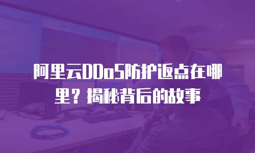 阿里云DDoS防护返点在哪里？揭秘背后的故事