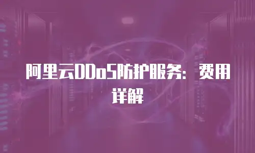 阿里云DDoS防护服务：费用详解