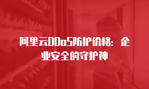 阿里云DDoS防护价格：企业安全的守护神