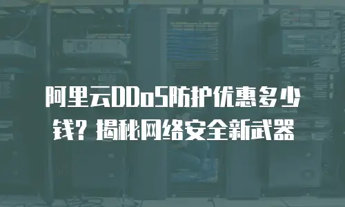 阿里云DDoS防护优惠多少钱？揭秘网络安全新武器