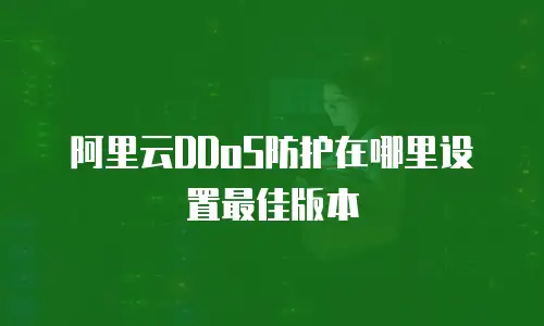 阿里云DDoS防护在哪里设置最佳版本