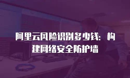 阿里云风险识别多少钱：构建网络安全防护墙