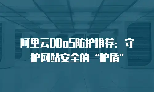 阿里云DDoS防护推荐：守护网站安全的“护盾”