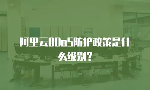 阿里云DDoS防护政策是什么级别？