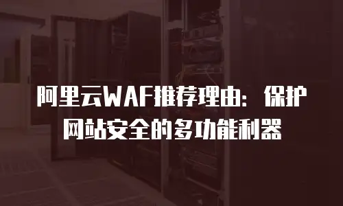 阿里云WAF推荐理由：保护网站安全的多功能利器