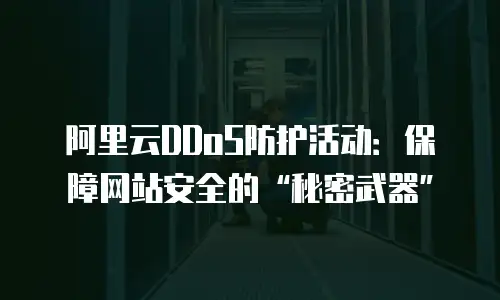 阿里云DDoS防护活动：保障网站安全的“秘密武器”