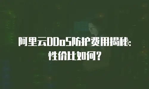 阿里云DDoS防护费用揭秘：性价比如何？