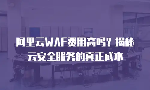 阿里云WAF费用高吗？揭秘云安全服务的真正成本