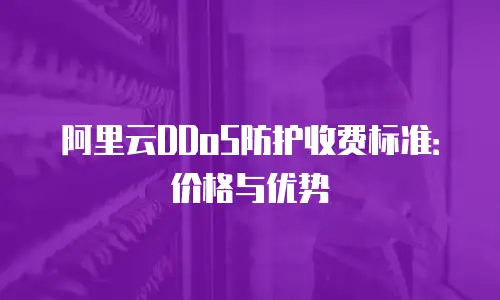 阿里云DDoS防护收费标准：价格与优势