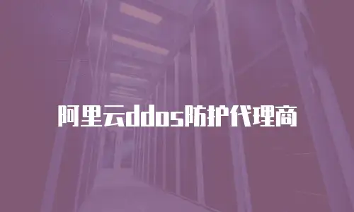 阿里云ddos防护代理商