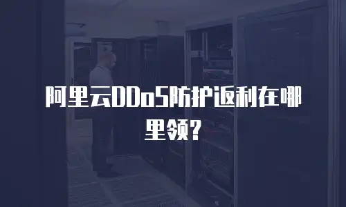 阿里云DDoS防护返利在哪里领？