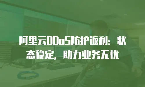 阿里云DDoS防护返利：状态稳定，助力业务无忧