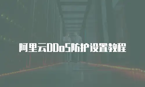 阿里云DDoS防护设置教程