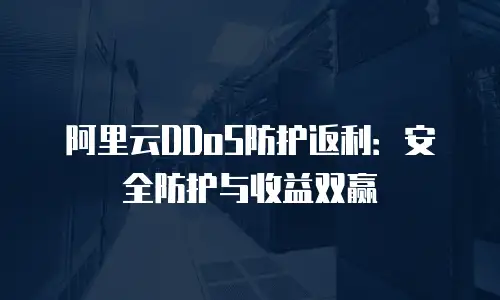 阿里云DDoS防护返利：安全防护与收益双赢