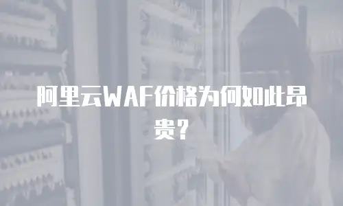 阿里云WAF价格为何如此昂贵？