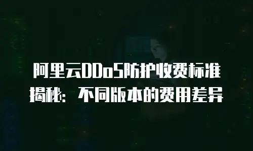 阿里云DDoS防护收费标准揭秘：不同版本的费用差异