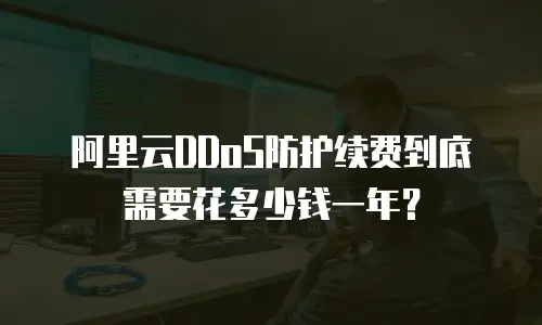阿里云DDoS防护续费到底需要花多少钱一年？