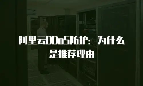 阿里云DDoS防护：为什么是推荐理由