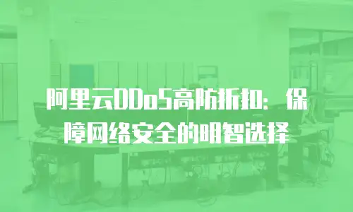 阿里云DDoS高防折扣：保障网络安全的明智选择