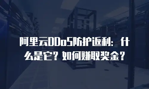 阿里云DDoS防护返利：什么是它？如何赚取奖金？