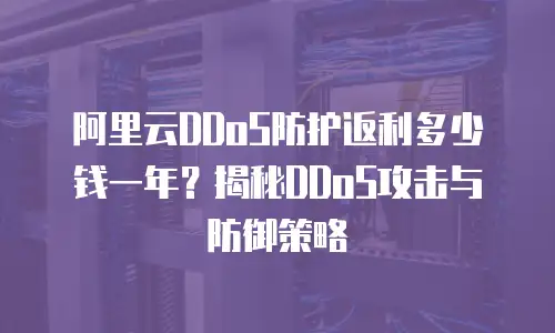 阿里云DDoS防护返利多少钱一年？揭秘DDoS攻击与防御策略