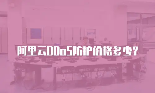 阿里云DDoS防护价格多少？