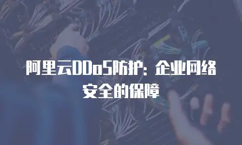 阿里云DDoS防护: 企业网络安全的保障