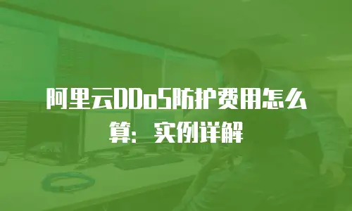 阿里云DDoS防护费用怎么算：实例详解