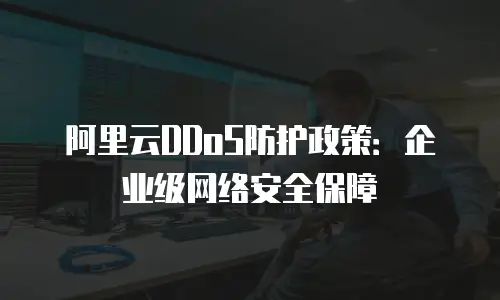阿里云DDoS防护政策：企业级网络安全保障
