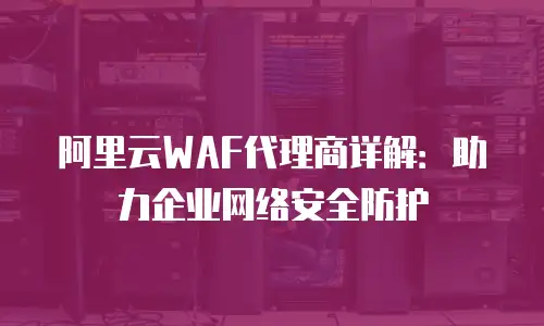 阿里云WAF代理商详解：助力企业网络安全防护