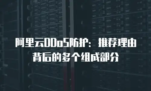 阿里云DDoS防护：推荐理由背后的多个组成部分