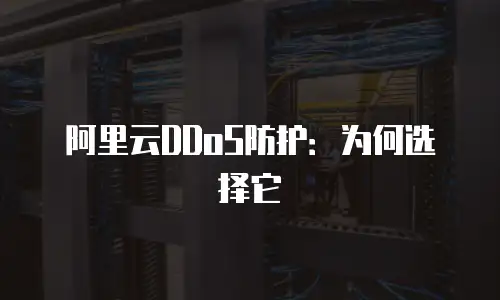 阿里云DDoS防护：为何选择它
