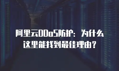 阿里云DDoS防护：为什么这里能找到最佳理由？