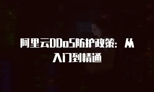 阿里云DDoS防护政策：从入门到精通