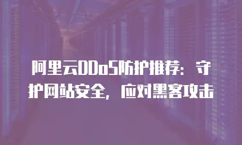 阿里云DDoS防护推荐：守护网站安全，应对黑客攻击