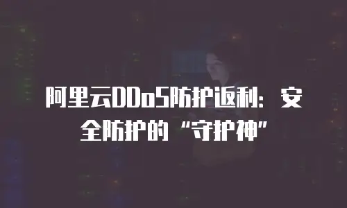 阿里云DDoS防护返利：安全防护的“守护神”