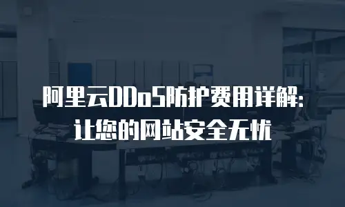 阿里云DDoS防护费用详解：让您的网站安全无忧