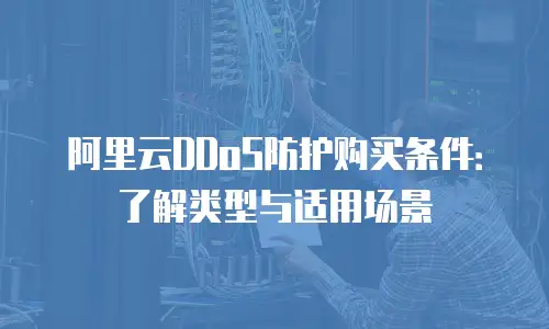 阿里云DDoS防护购买条件：了解类型与适用场景