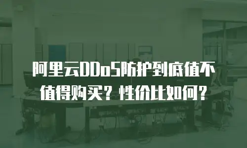 阿里云DDoS防护到底值不值得购买？性价比如何？