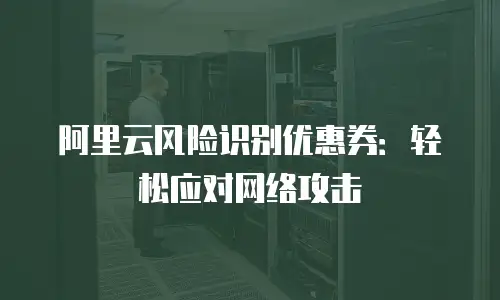 阿里云风险识别优惠券：轻松应对网络攻击