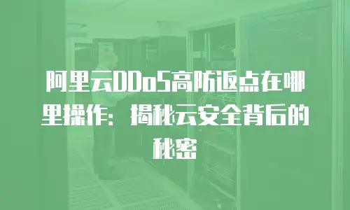 阿里云DDoS高防返点在哪里操作：揭秘云安全背后的秘密