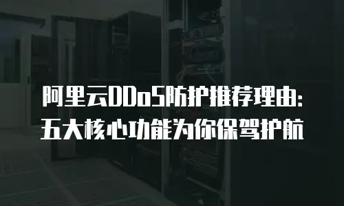 阿里云DDoS防护推荐理由：五大核心功能为你保驾护航