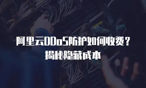 阿里云DDoS防护如何收费？揭秘隐藏成本