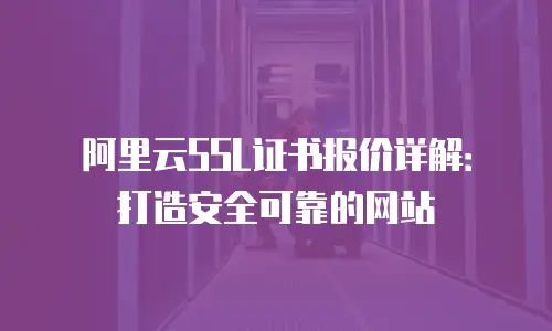 阿里云SSL证书报价详解：打造安全可靠的网站