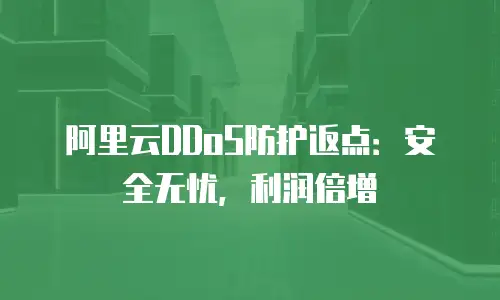 阿里云DDoS防护返点：安全无忧，利润倍增