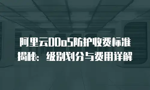 阿里云DDoS防护收费标准揭秘：级别划分与费用详解
