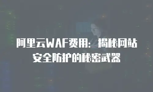 阿里云WAF费用：揭秘网站安全防护的秘密武器
